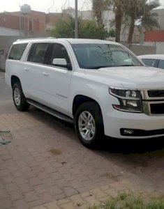 شيفروليه تاهو الموديل 2015 ابيض  