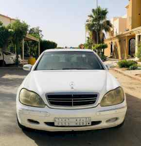 للبيع سيارة مرسيدس S500 موديل 2001