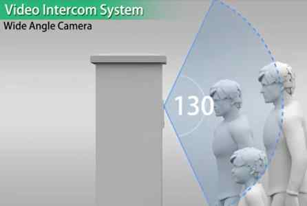 انتركم ذكى للتحدث مع الزائر intercomباناسونيك